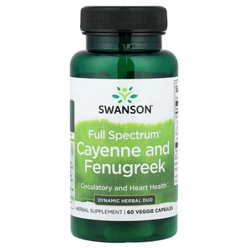 Full Spectrum® Cayenne and Fenugreek, 60 Veggie Capsules