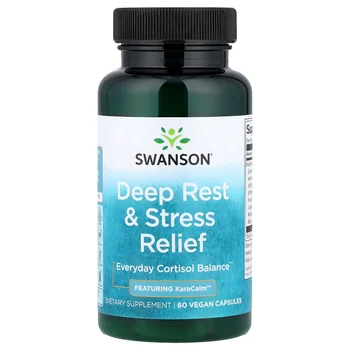 Deep Rest & Stress Relief, 60 Vegan Capsules