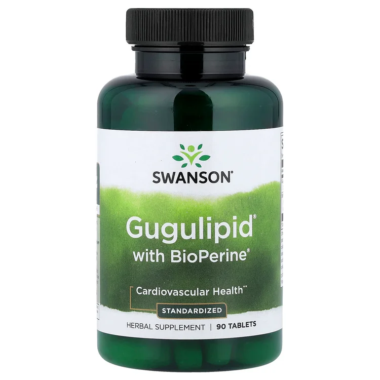 Gugulipid® with BioPerine®, Standardized, 90 Tablets image 1
