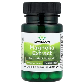 Magnolia Extract, 200 mg, 30 Vegan Caps
