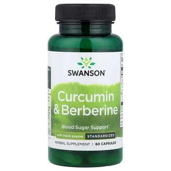 Curcumin & Berberine with Black Pepper, 60 Capsules