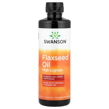 Flaxseed Oil High Lignan, 16 fl oz (473 ml)