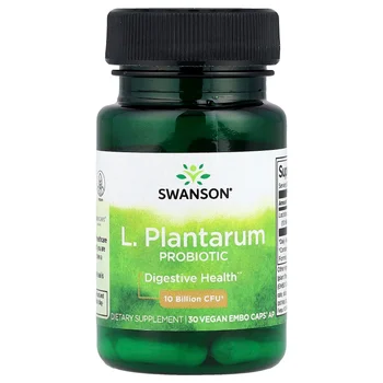 L. Plantarum Probiotic, 10 Billion CFU, 30 Vegan EMBO Caps AP