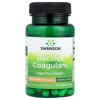 Bacillus Coagulans, 6 Billion CFU, 60 Vegan Caps