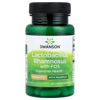 Lactobacillus Rhamnosus With FOS, 60 Vegan Capsules