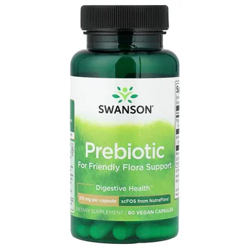 Prebiotic For Friendly Flora Support, 60 Vegan Capsules