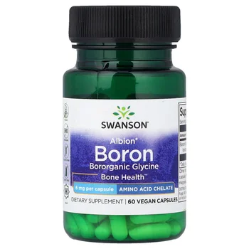 Albion® Boron, 6 mg, 60 Vegan Capsules