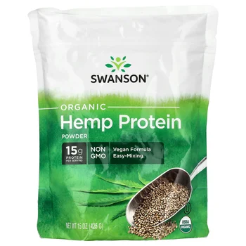 Organic Hemp Protein Powder, 15 oz (425 g)