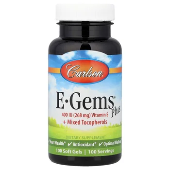E-Gems® Plus, 100 Soft Gels