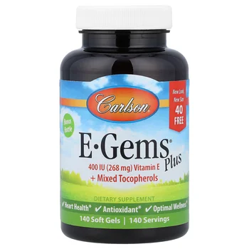 E-Gems® Plus, 140 Soft Gels