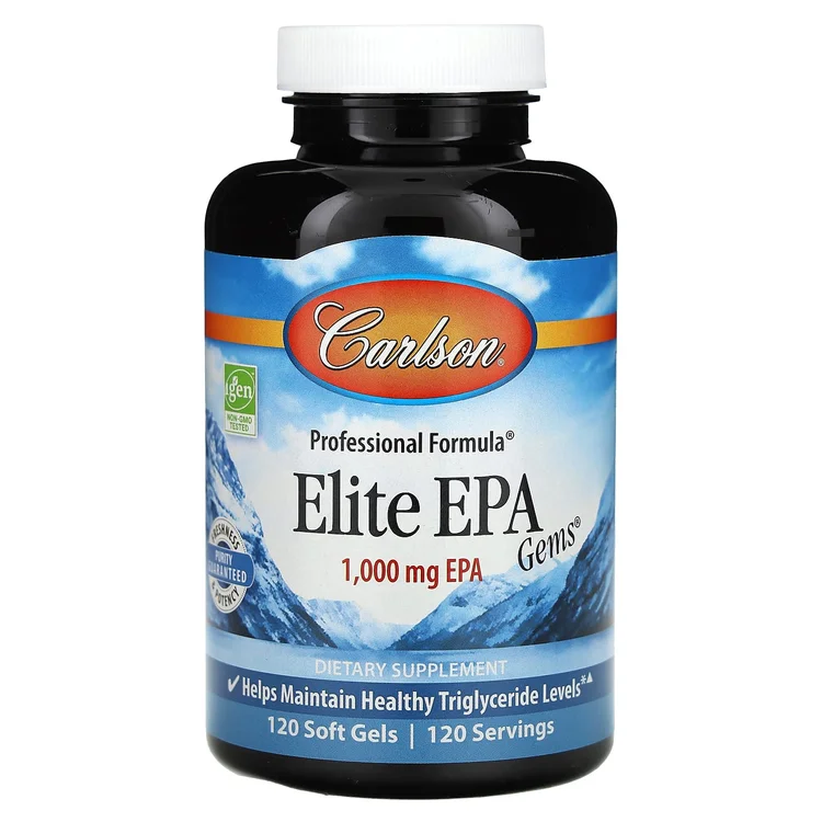 Elite EPA Gems, 1,000 mg, 120 Soft Gels image 1