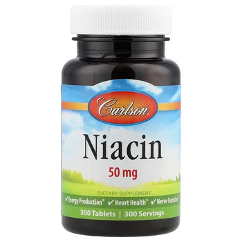 Niacin, 50 mg, 300 Tablets