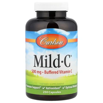 Mild-C®, Buffered Vitamin C, 250 Capsules