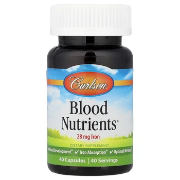 Blood Nutrients®, 40 Capsules