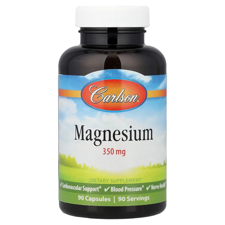Magnesium, 350 mg, 90 Capsules image 1