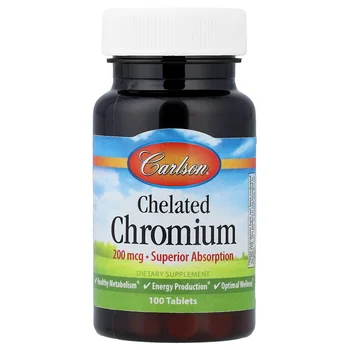 Chelated Chromium, 100 Tablets