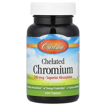 Chelated Chromium, 200 mcg, 300 Tablets