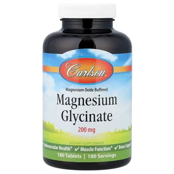 Magnesium Glycinate, 200 mg, 180 Tablets