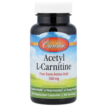 Acetyl L-Carnitine, 500 mg, 60 Vegetarian Capsules