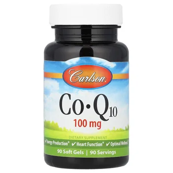CoQ10, 100 mg, 90 Soft Gels