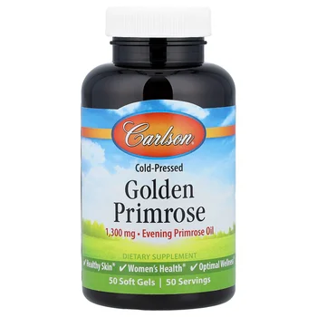 Cold-Pressed Golden Primrose, 50 Soft Gels