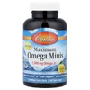 Maximum Omega Minis, Natural Lemon, 120 Mini Soft Gels (500 mg per Soft Gel) image 1