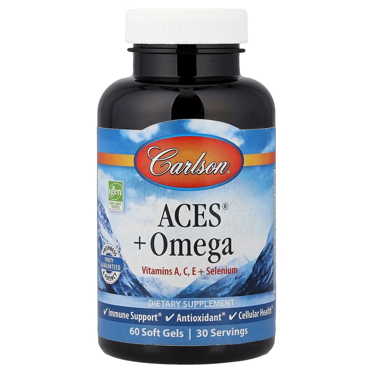 ACES® + Omega, 60 Soft Gels image 1