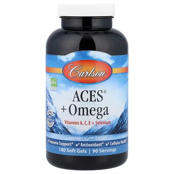 ACES® + Omega, 180 Soft Gels