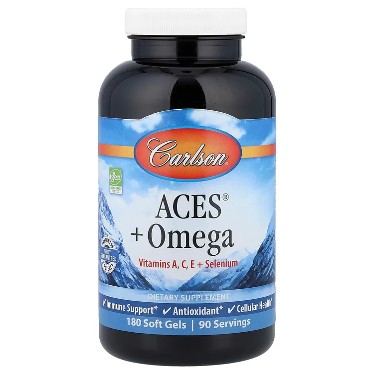 ACES® + Omega, 180 Soft Gels image 1