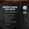 Organic Cut & Sifted Hibiscus Flowers, 16 oz (453 g) image 4