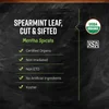 Organic Cut & Sifted Spearmint Leaf, 16 oz (453 g) image 3