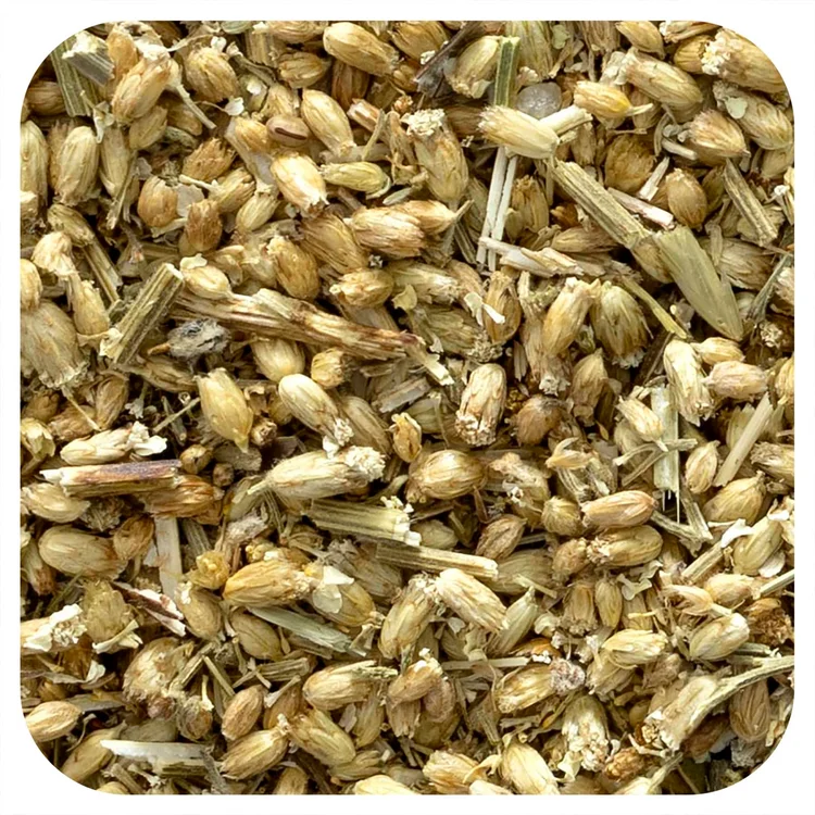 Organic Cut & Sifted Yarrow Flowers, 16 oz (453 g) image 1