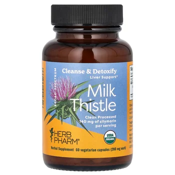 Milk Thistle, 280 mg, 60 Vegetarian Capsules