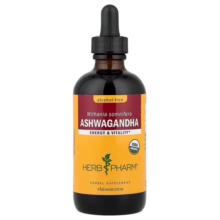 Ashwagandha, Alcohol-Free, 4 fl oz (120 ml) image 1