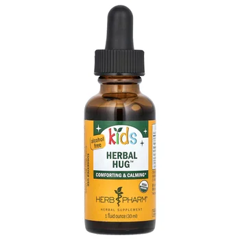 Kids, Herbal Hug, Alcohol Free, 1 fl oz (30 ml)