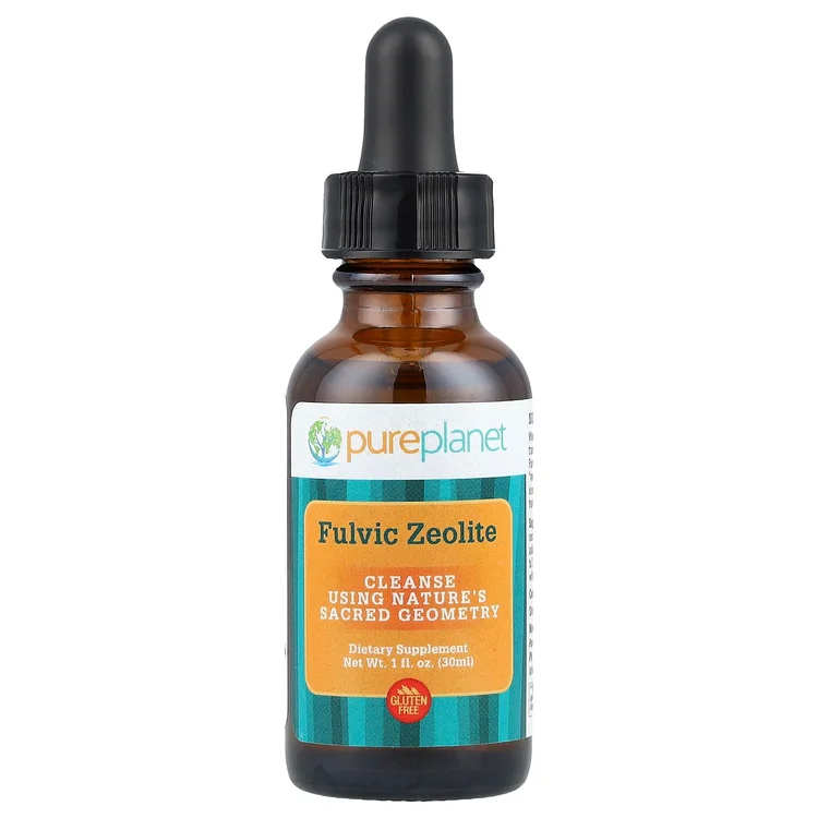 Fulvic Zeolite, 1 fl oz (30 ml) image 1
