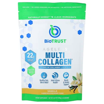 Ageless Multi Collagen®, Vanilla, 8.67 oz (246 g)