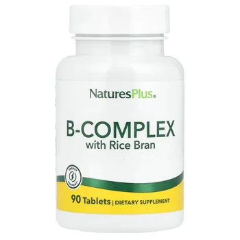 B-Complex with Rice Bran, 90 Tablets