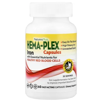 Hema-Plex® Iron, 60 Fast-Acting Capsules