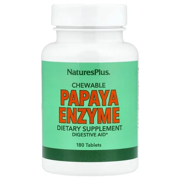 Chewable Papaya Enzyme, 180 Tablets