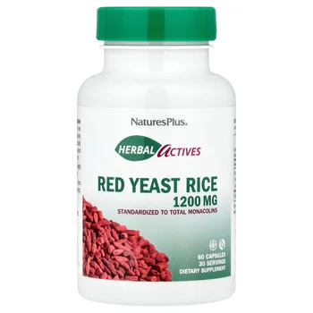 Herbal Actives, Red Yeast Rice, 60 Capsules (600 mg per Capsule)