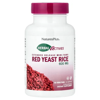 Herbal Actives, Red Yeast Rice, 60 Mini-Tabs (300 mg per Tab)