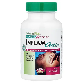 Herbal Actives, InflamActin®, 60 Vegan Capsules