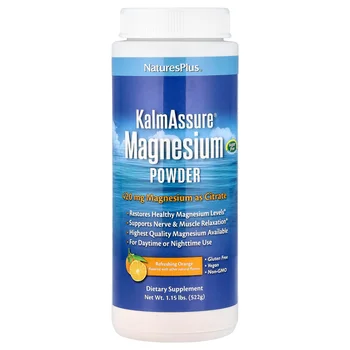 KalmAssure®, Magnesium Powder, Refreshing Orange, 1.15 lbs (522 g)