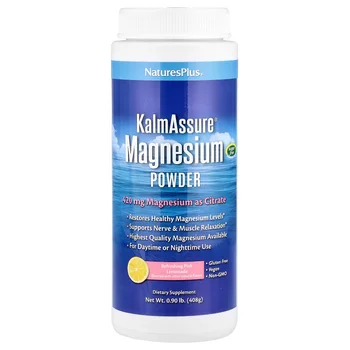 KalmAssure®, Magnesium Powder, Refreshing Pink Lemonade, 0.9 lb (408 g)