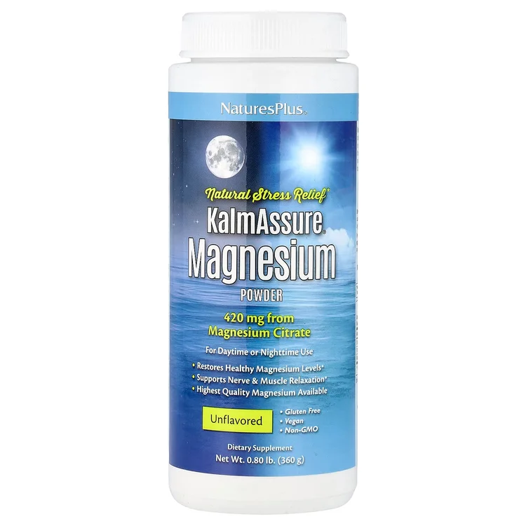 KalmAssure®, Magnesium Powder, Unflavored, 0.8 lb (360 g) image 1
