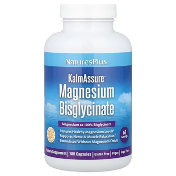 KalmAssure® Magnesium Bisglycinate, 180 Capsules (70 mg per Capsule)