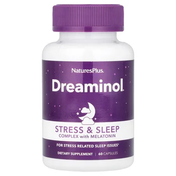 Dreaminol®, Stress & Sleep Complex with Melatonin, 60 Capsules