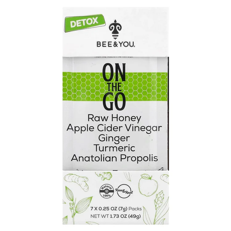 On The Go, Detox, 7 Packs, 0.25 oz (7 g) Each image 1