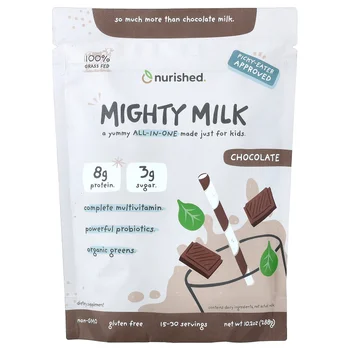 Kids, Mighty Milk, Chocolate, 10.2 oz (288 g)